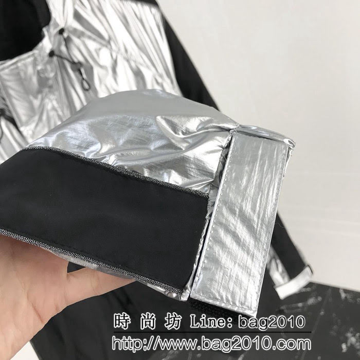 GVC紀梵希 獨家發售 原單管道貨 19ss春季新款 電鍍銀設計 男款風衣外套 ydi2490